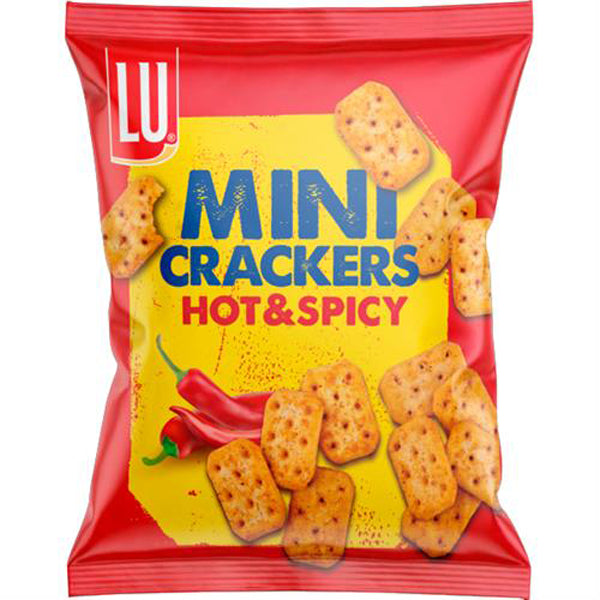 LU MINI CRACKERS HOT SPICY PICCANTI