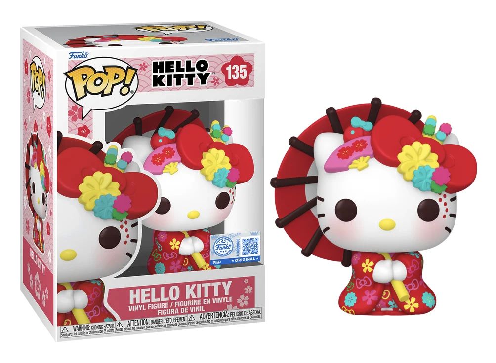 Sanrio Funko Pop! Vinyl figure 135 Hello Kitty con Kimono