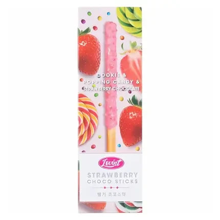 Mega Pocky alla fragola Lovint Popping Big Strawberry Sticks 57g