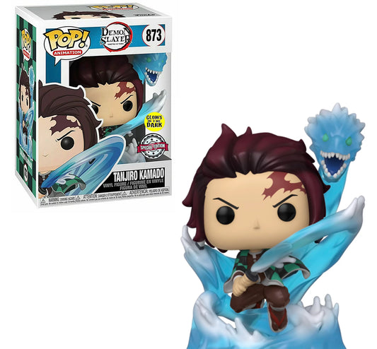 Demon Slayer Funko POP Vinyl Figures Tanjiro Kamado 9 cm - SPECIAL EDITION - GLOWS IN THE DARK