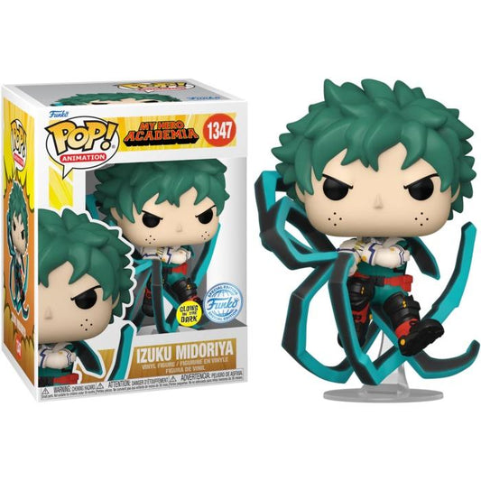 My Hero Academia Funko POP! Animation Vinyl Figure 1347 Deku Izuku Midoriya GLOW IN THE DARK 9 cm