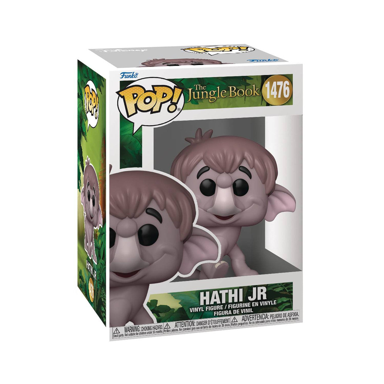 The Jungle Book Funko POP Vinyl Figures 1476 Hathi jr 9 cm