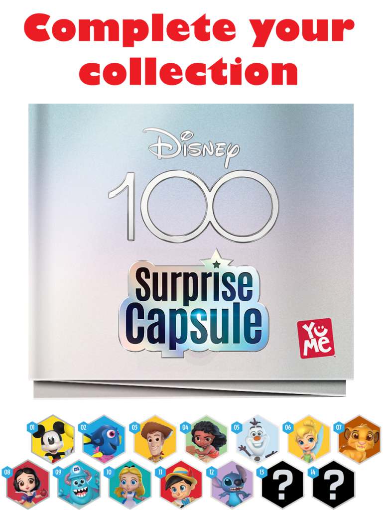 Disney 100th Years - Surprise Capsules Series 1 Capsula