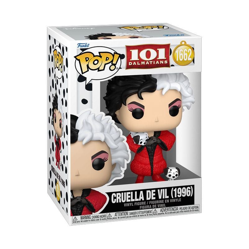 101 Dalmatians (1996) FUNKO POP! Disney Vinyl Figure 1662 Cruella De Vil 9 cm