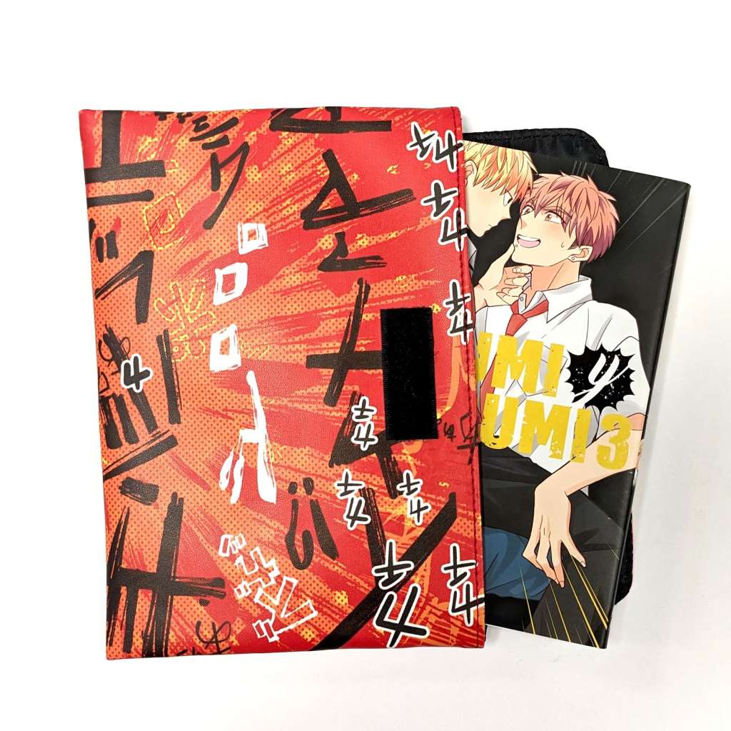 Uchiwa Kanjis Manga Book Case CUSTODIA MANGA