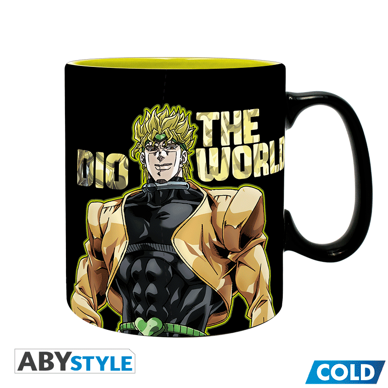 ABYMUGA015 - JOJO'S BIZARRE ADVENTURE - TAZZA HEAT CHANGE 460ML - JOTARO DIO