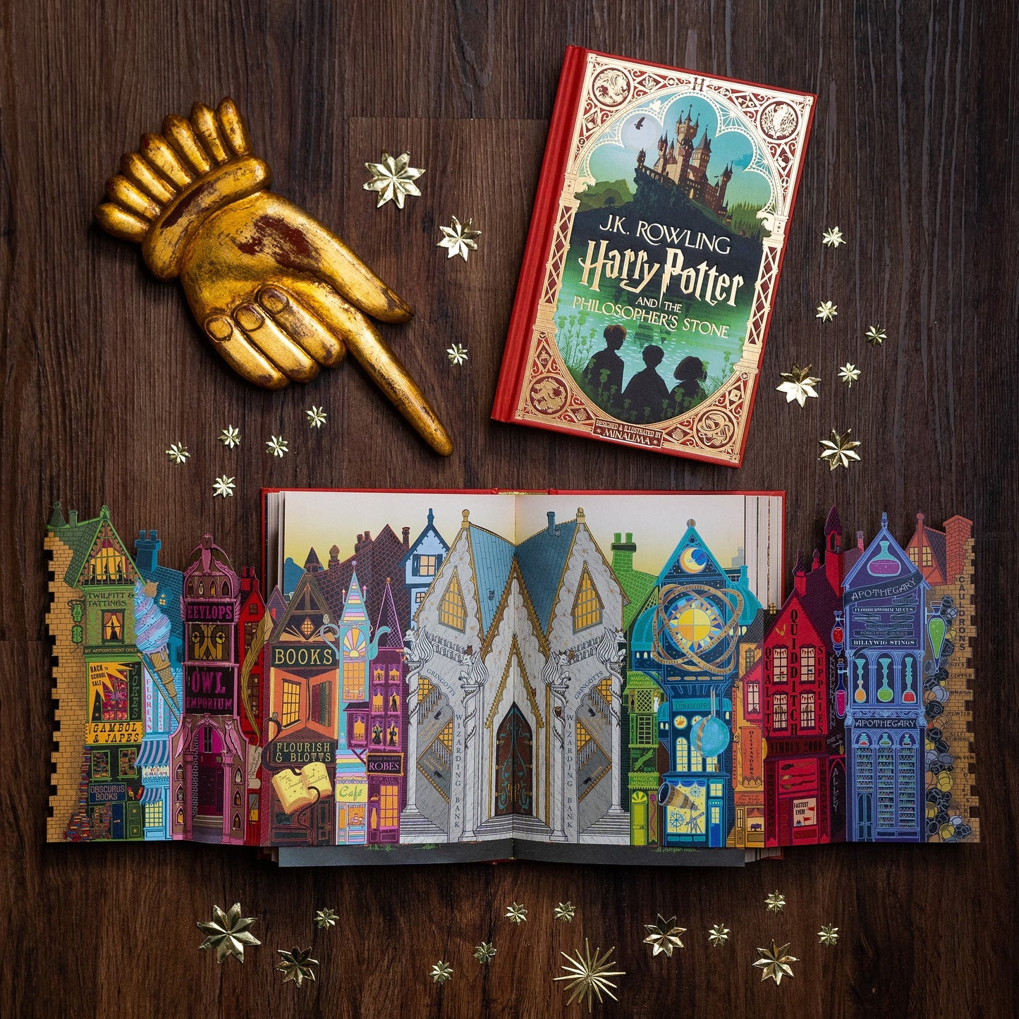 Cofanetto Harry Potter - Edizione papercut MinaLima (3 volumi)