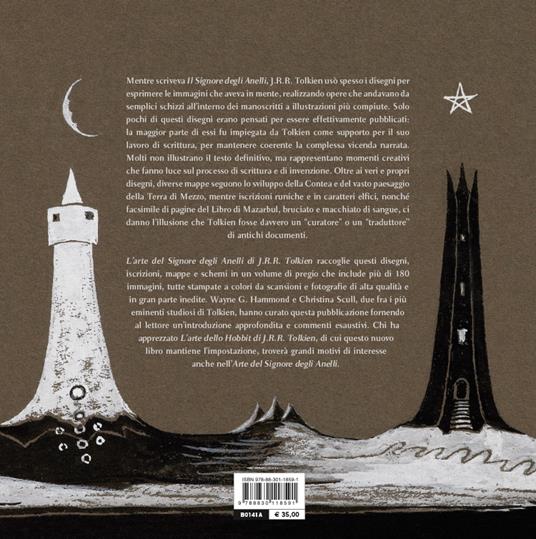Larte del signore degli anelli di j.r.r. tolkien. Edizione illustrata