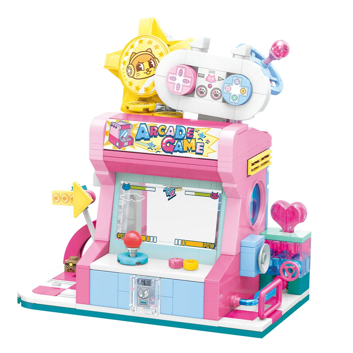 LOVELY STREET - INDOORSY CHUBBY CATS - MATTONCINI - ORANGE CAT GAME ROOM  KP28019