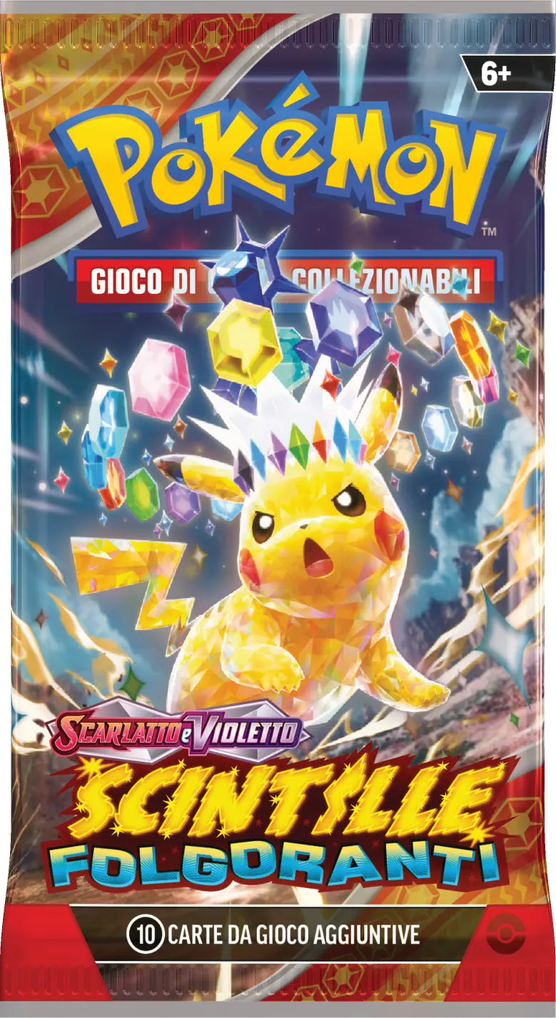 POKEMON - BUSTA SINGOLA - SCINTILLE FOLGORANTI