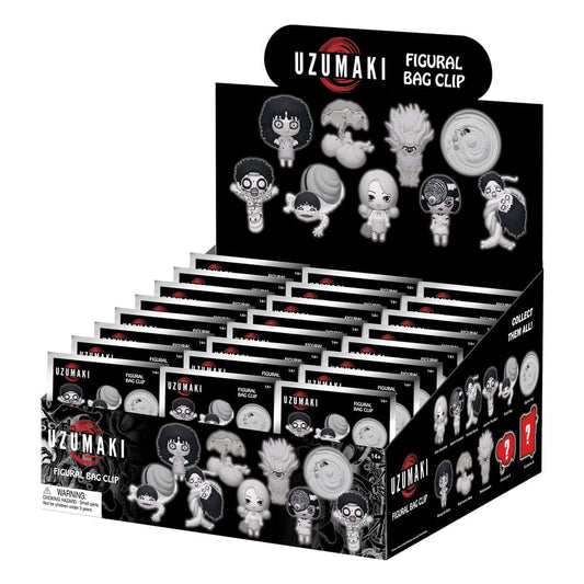 Uzumaki 3D PVC Bag Clips Series 1 Portachiavi Mystery