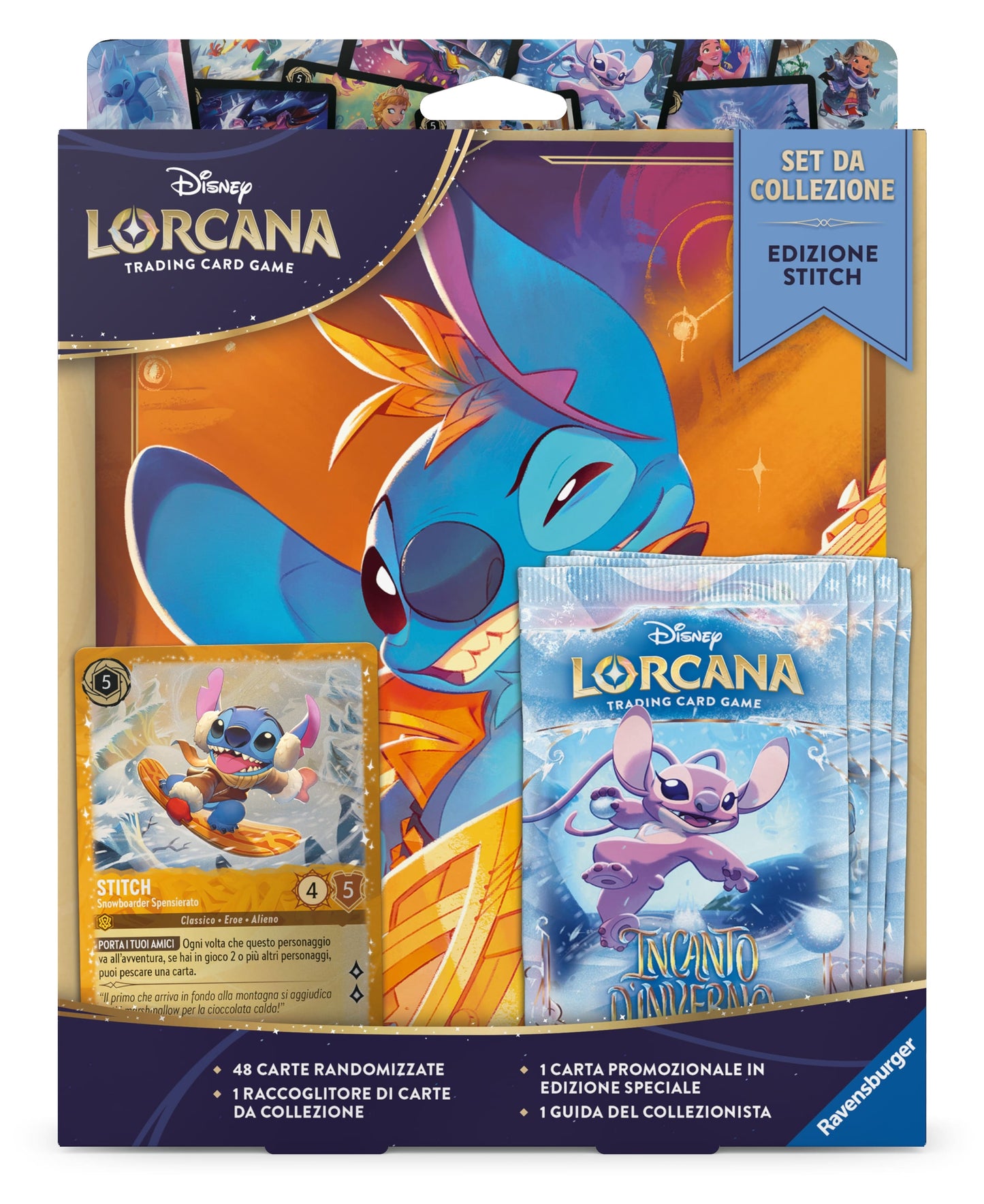 LORCANA - INCANTO D'INVERNO (4 BUSTE) - SET INTRODUTTIVO DA COLLEZIONE - ITA