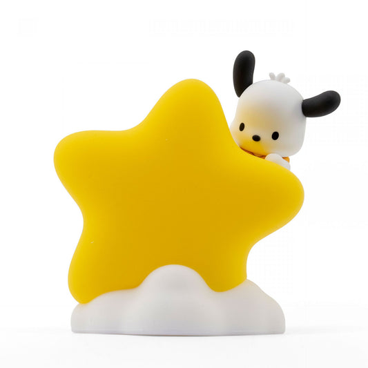Sanrio Pochacco Bedside Lucina Stella Light Star Light Series Mini Figures Hello Kitty and Friends 8 cm