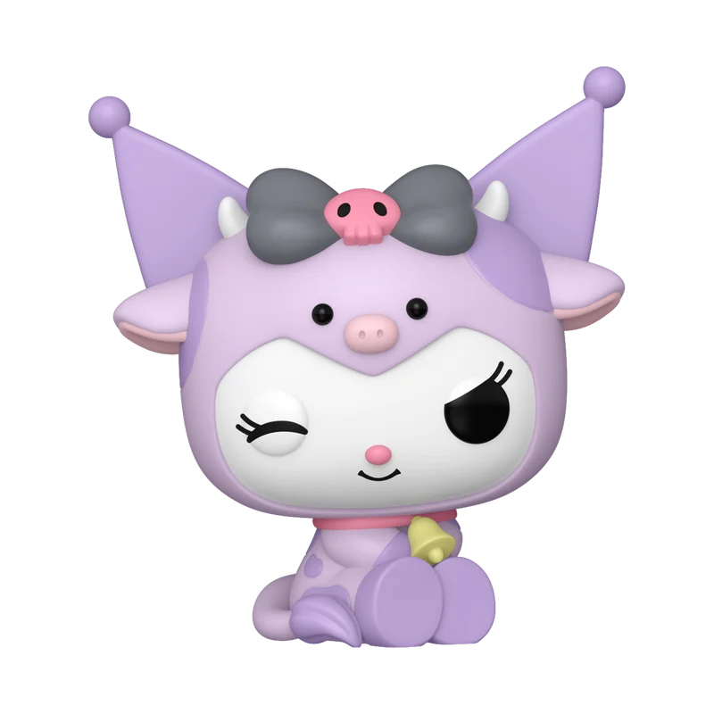 KUROMI 20th ANNIVERSARY Funko POP! Sanrio Vinyl Figure 108 KUROMI COW COSPLAY