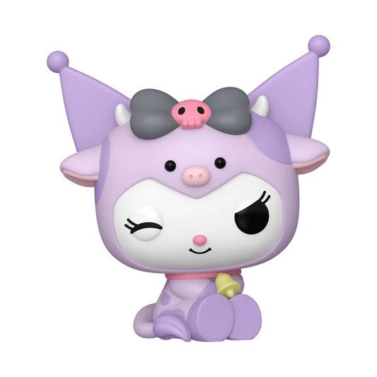 KUROMI 20th ANNIVERSARY Funko POP! Sanrio Vinyl Figure 108 KUROMI COW COSPLAY