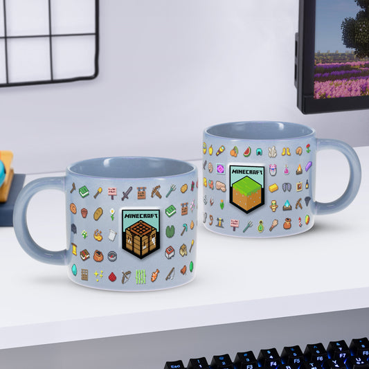 PP14641MCF - MINECRAFT - EMBOSSED MUG TAZZA