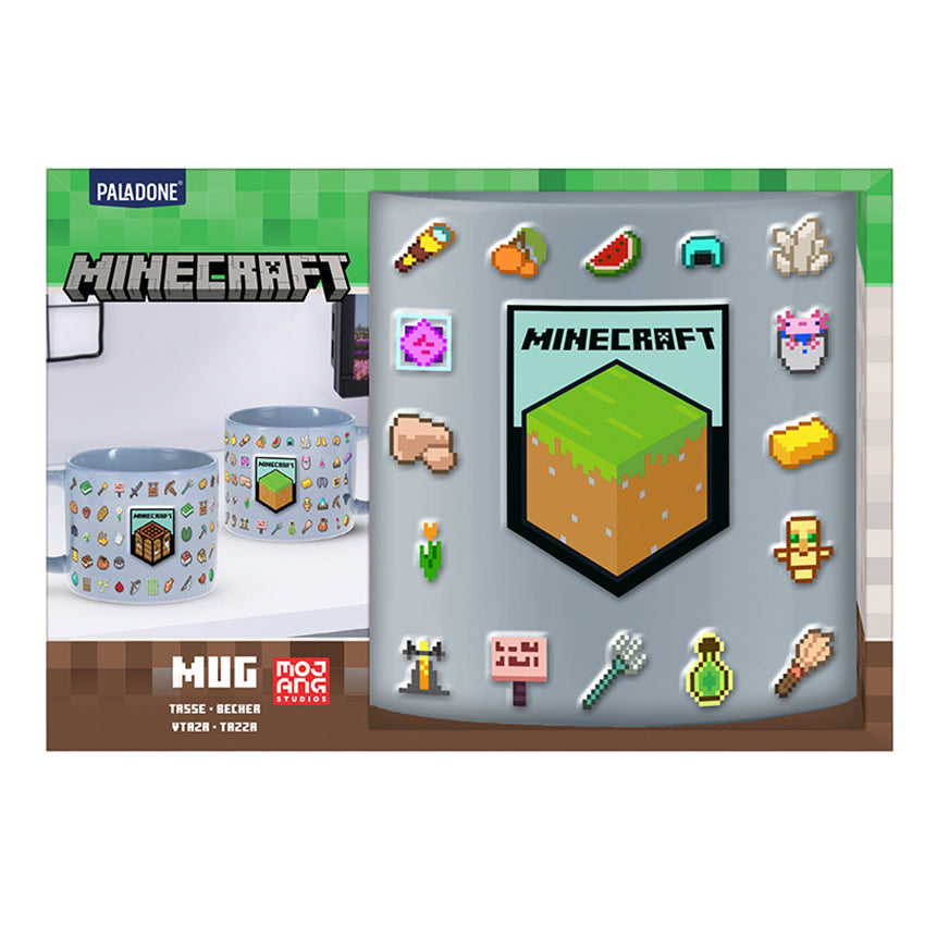 PP14641MCF - MINECRAFT - EMBOSSED MUG TAZZA