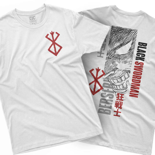 T-Shirt Berserk – Stampa Fronte e Retro - Gatsu - TAGLIA XL