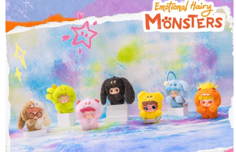 Emotional Hairy Monsters Blind Box