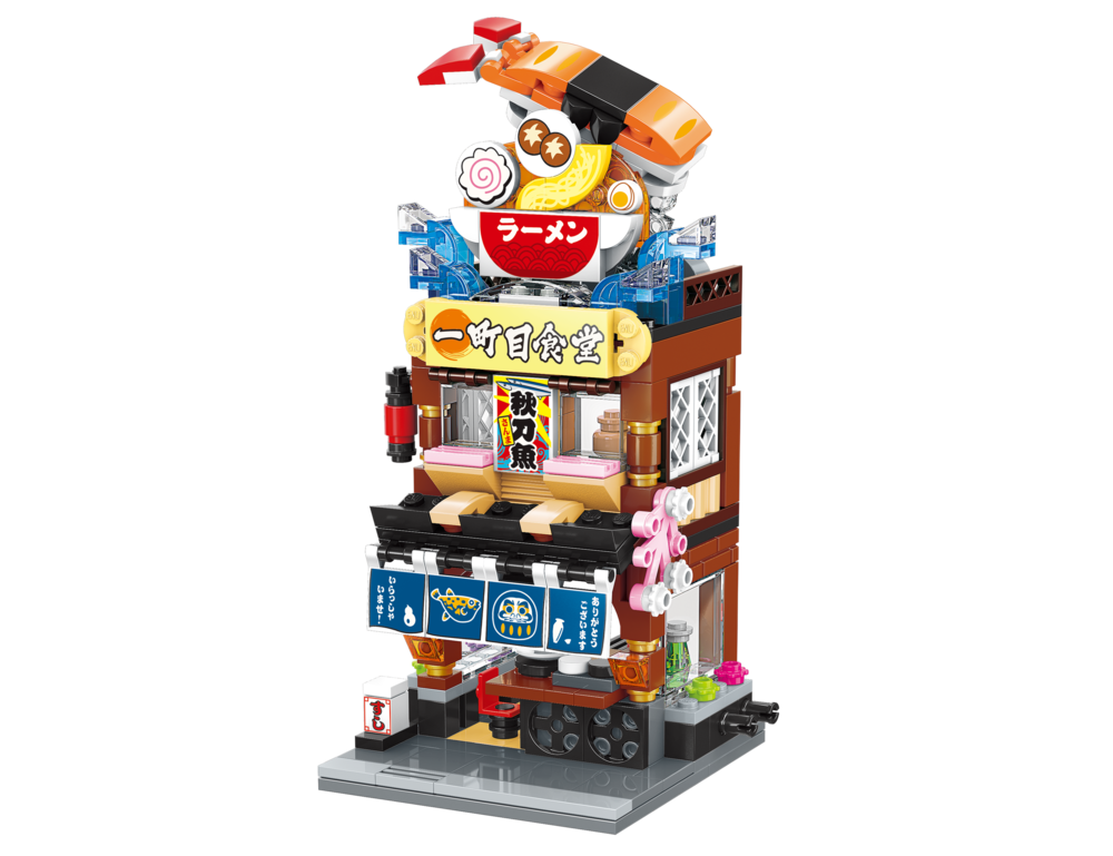 Keeppley City Corner – Ristorante Sushi KP28004 | Set Mattoncini da Costruzione