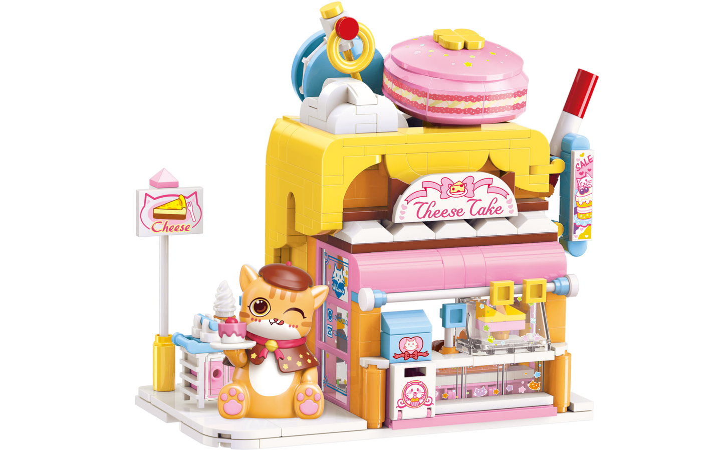 LOVELY STREET - GLUTTON CAT - MATTONCINI - RED CAT CAKE SHOP - KP28006