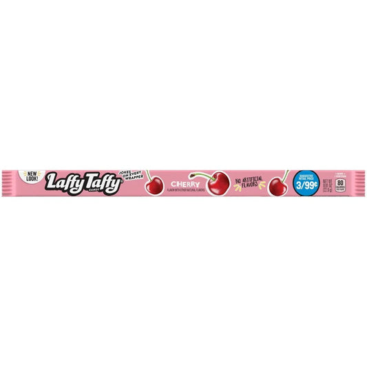 Laffy Taffy Rope Cherry, caramella gommosa alla ciliegia da 23g
