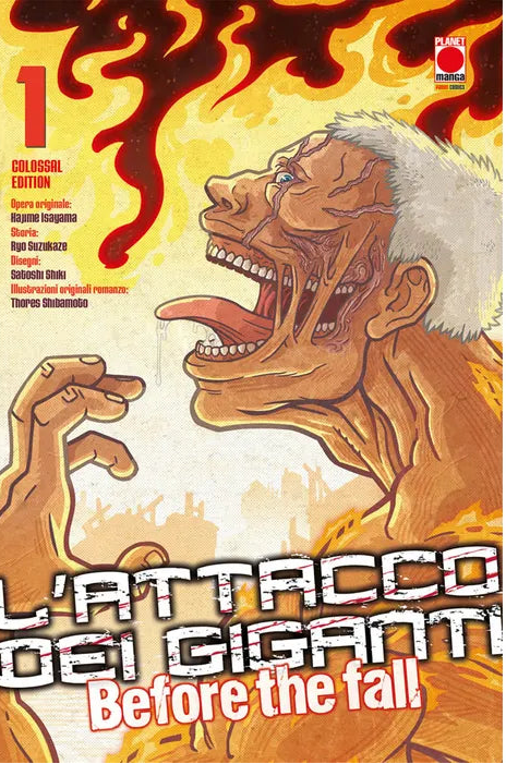 L'Attacco dei Giganti – Before the Fall Colossal Edition 1 (di 6)
