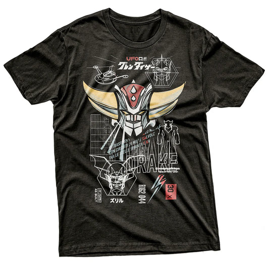 T-Shirt Goldrake Dark – Ufo Robot - TAGLIA L