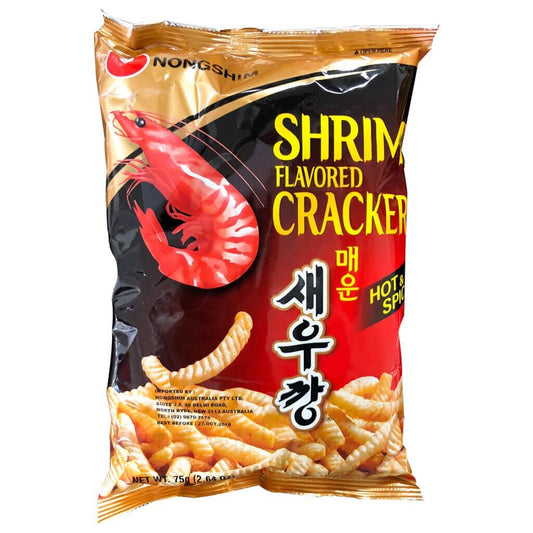 NONGSHIM patatine al gambere piccante 75gr