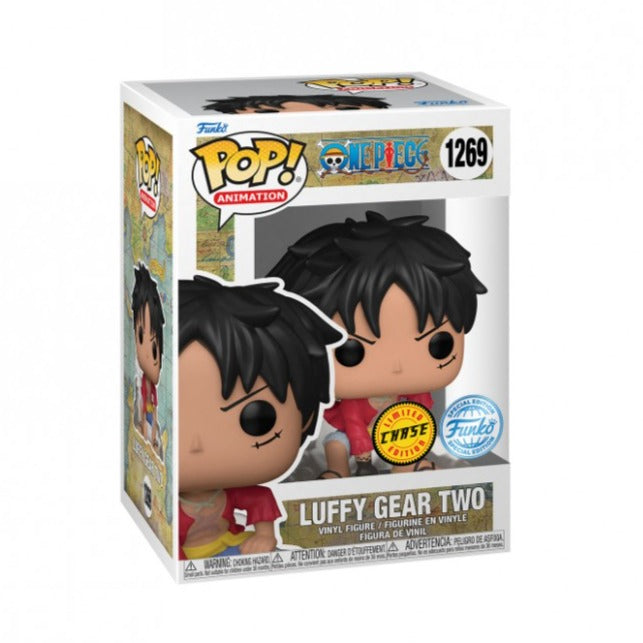 One Piece Funko POP! Vinyl Figure 1269 Luffy Gear Two 9 cm - SPECIAL EDITION - CHASE limited edition