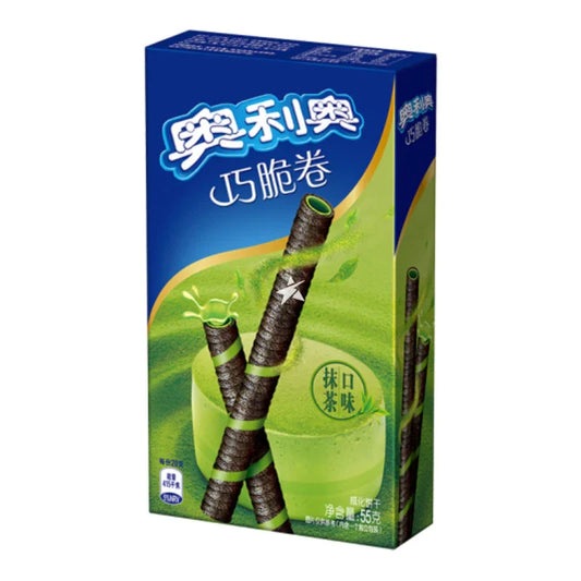Oreo Wafer Roll Ripieni al Matcha