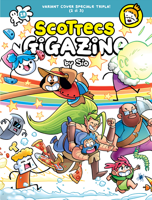 SCOTTECS GIGAZINE 28 – VARIANT (2 di 3) Fumetterie