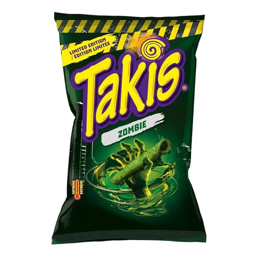 Takis Zombie – Snack di mais cetriolo & lime 100g 🌽🧟‍♂️