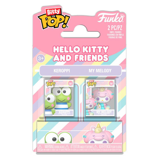 Hello Kitty Bitty POP! Vinyl Figure 2-Pack Keroppy & My Melody 2,5 cm