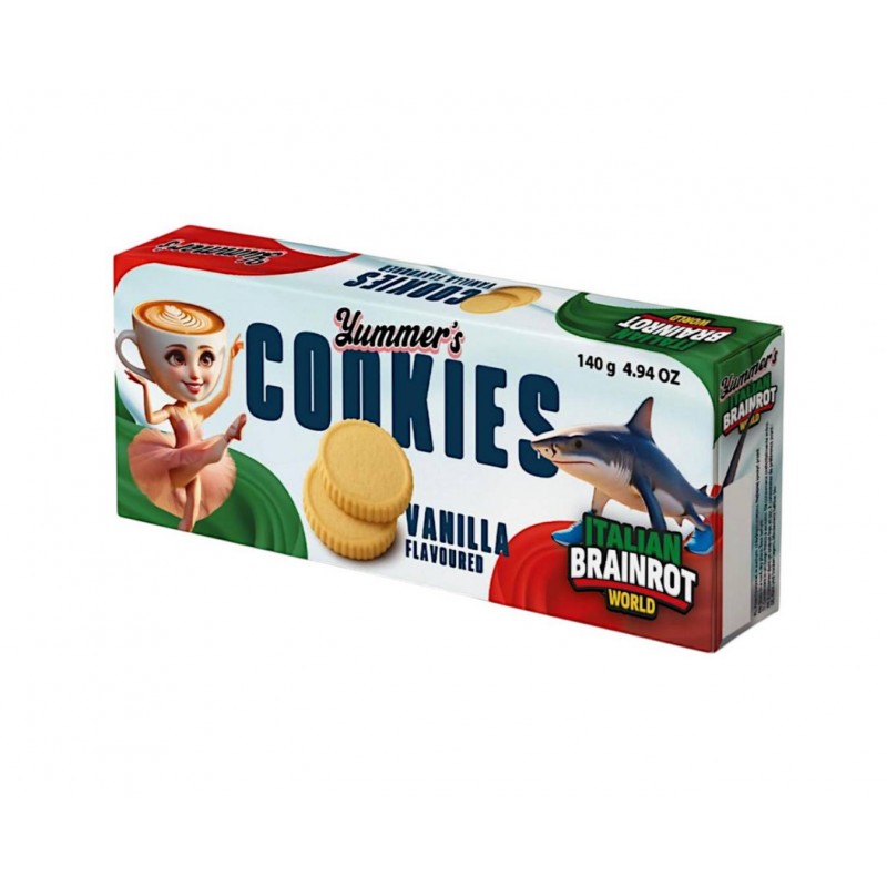 Yummers Brainrot Vanilla Cookies Ballerina Cappuccina 140gr