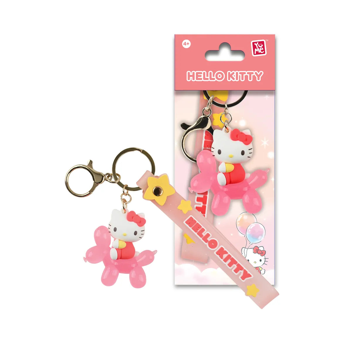 16310 - HELLO KITTY AND FRIENDS - KEYCHAIN & STRAP BALLOON SERIES - HELLO KITTY - FIGURE 13 CM
