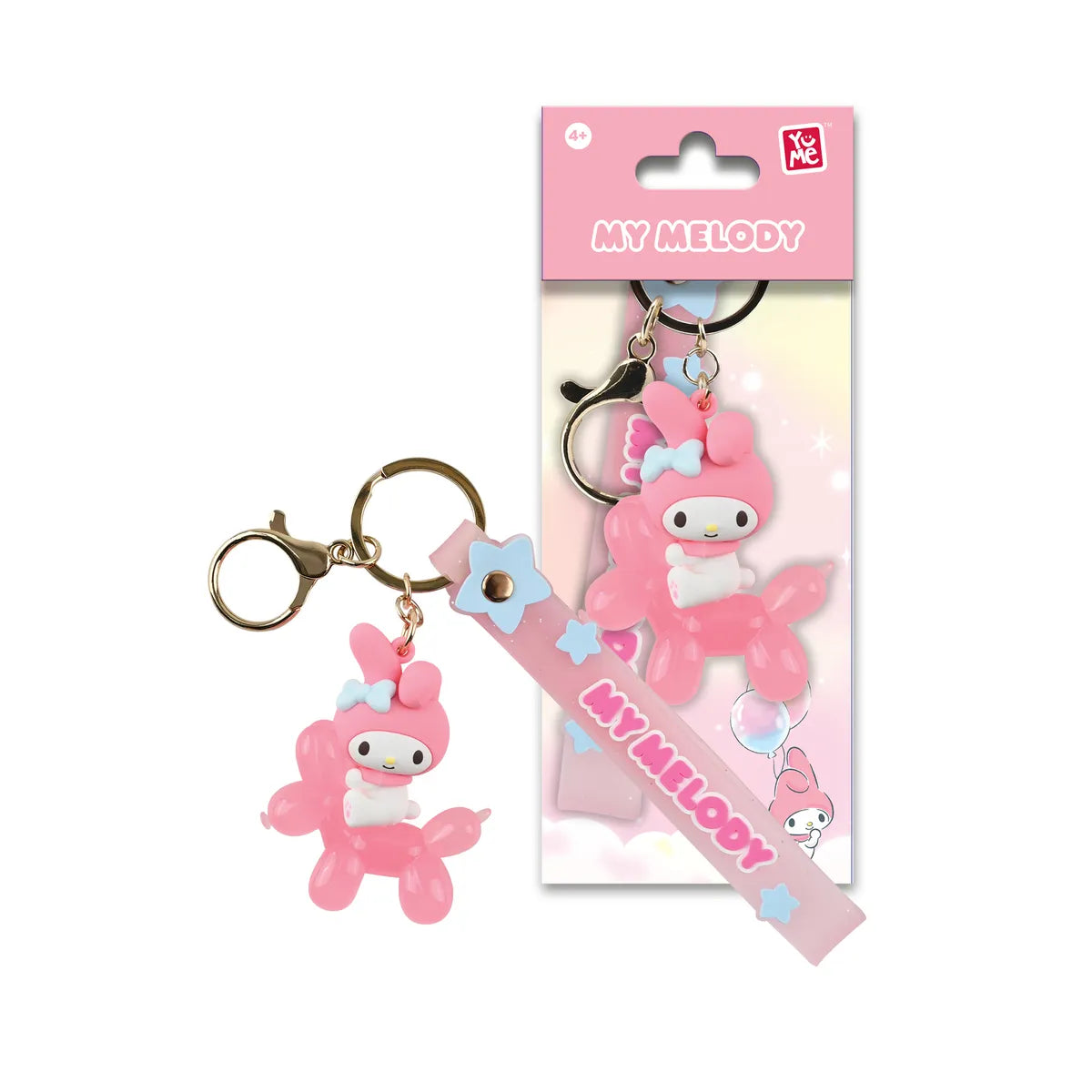 16310 - HELLO KITTY AND FRIENDS - KEYCHAIN & STRAP BALLOON SERIES - MY MELODY - FIGURE 13 CM