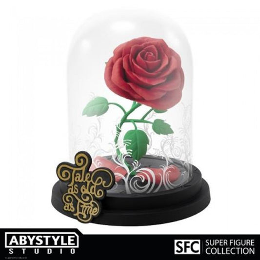 ABYFIG040 - DISNEY: THE BEAUTY AND THE BEAST - SUPER FIGURE COLLECTION - ENCHANTED ROSE - STATUA 12CM