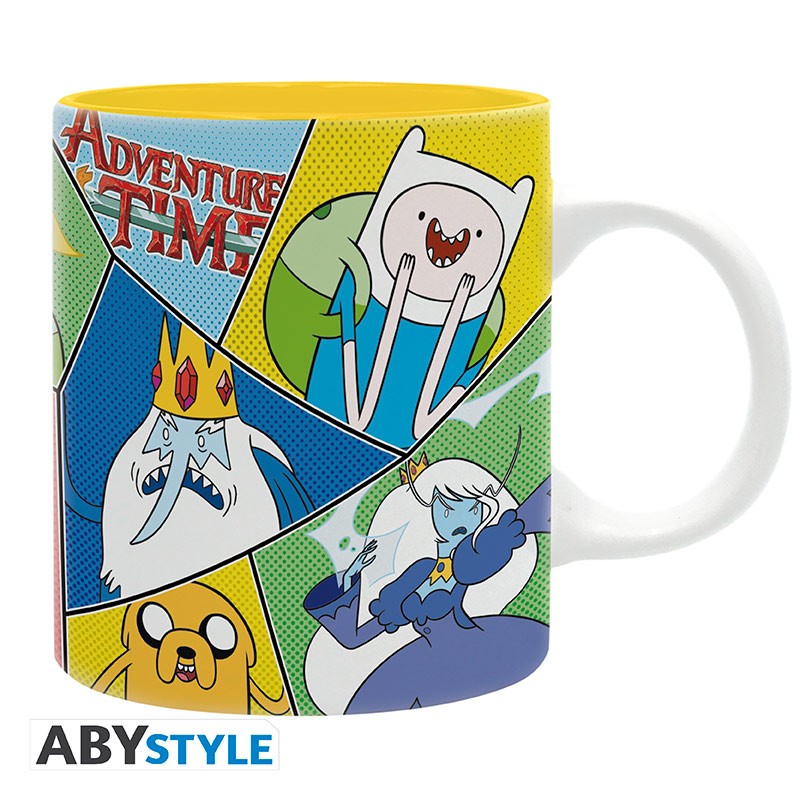 ABYMUGA279 - ADVENTURE TIME - TAZZA 320ML - CHARACTERS GROUP