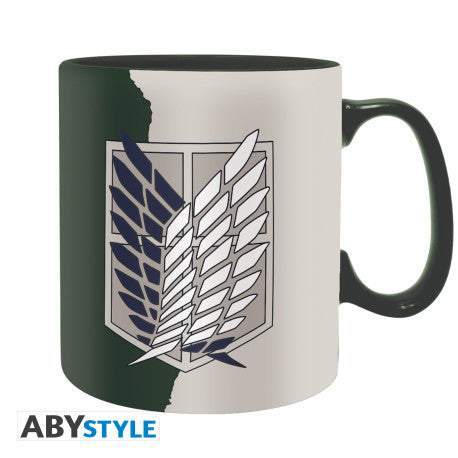 ABYMUGA450 - ATTACK ON TITAN - TAZZA 460ML - Emblema S4