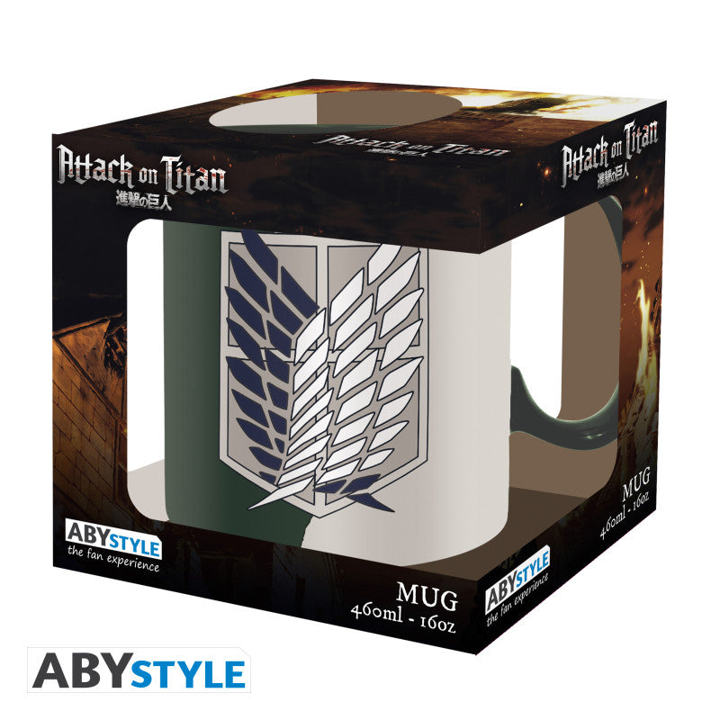 ABYMUGA450 - ATTACK ON TITAN - TAZZA 460ML - Emblema S4