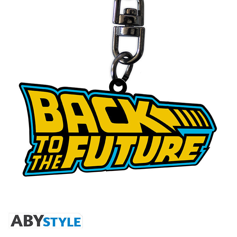 Portachiavi Ritorno al Futuro Logo Ufficiale ABYSTYLE