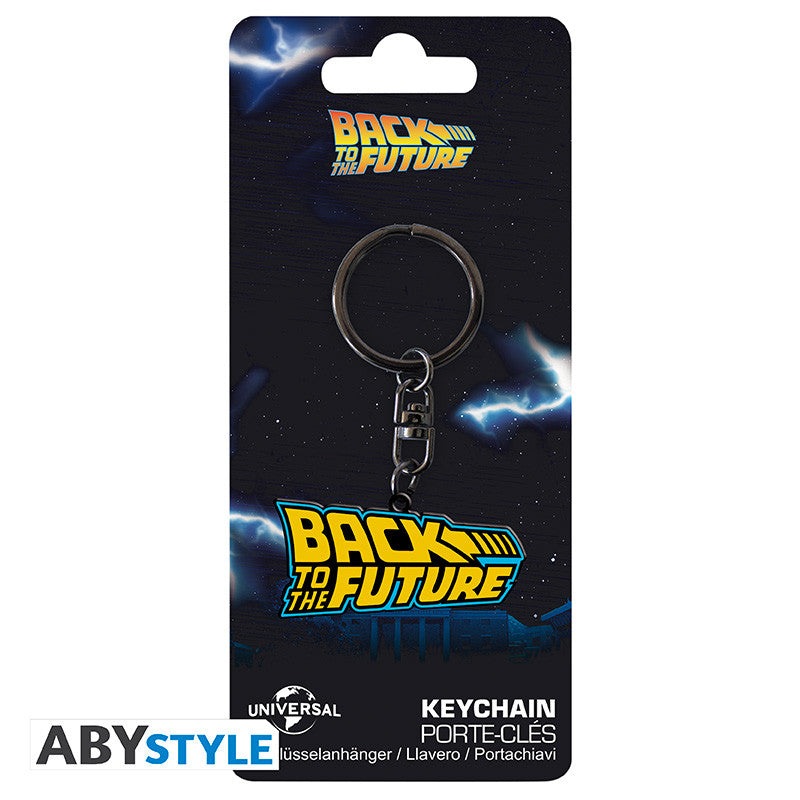 Portachiavi Ritorno al Futuro Logo Ufficiale ABYSTYLE