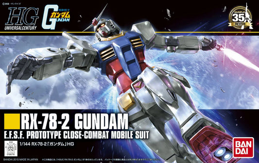 MK57403 - HIGH GRADE - C RX-78-2 GUNDAM - MODEL KIT 1/144