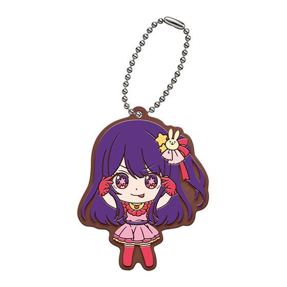 OSHI NO KO - VE23636 GASHAPON CAPSULE RUBBER MASCOTT - PALLINA