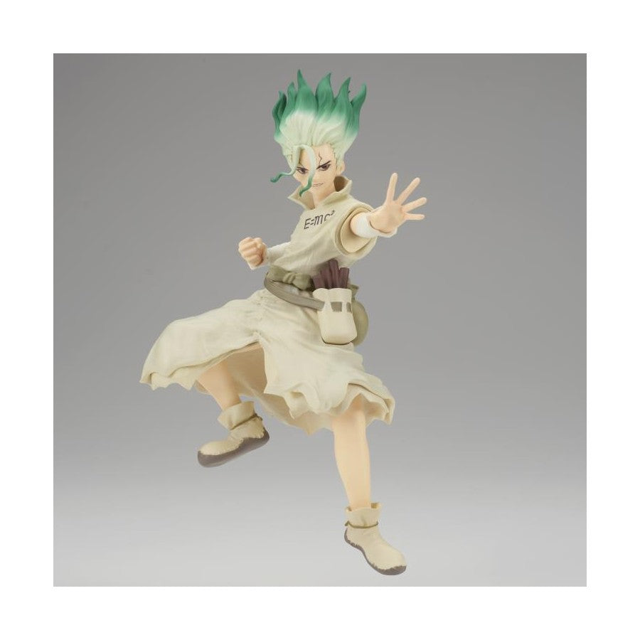 19666 - DR. STONE - FIGURE OF STONE WORLD - SENKU ISHIGAMI - STATUA 15CM