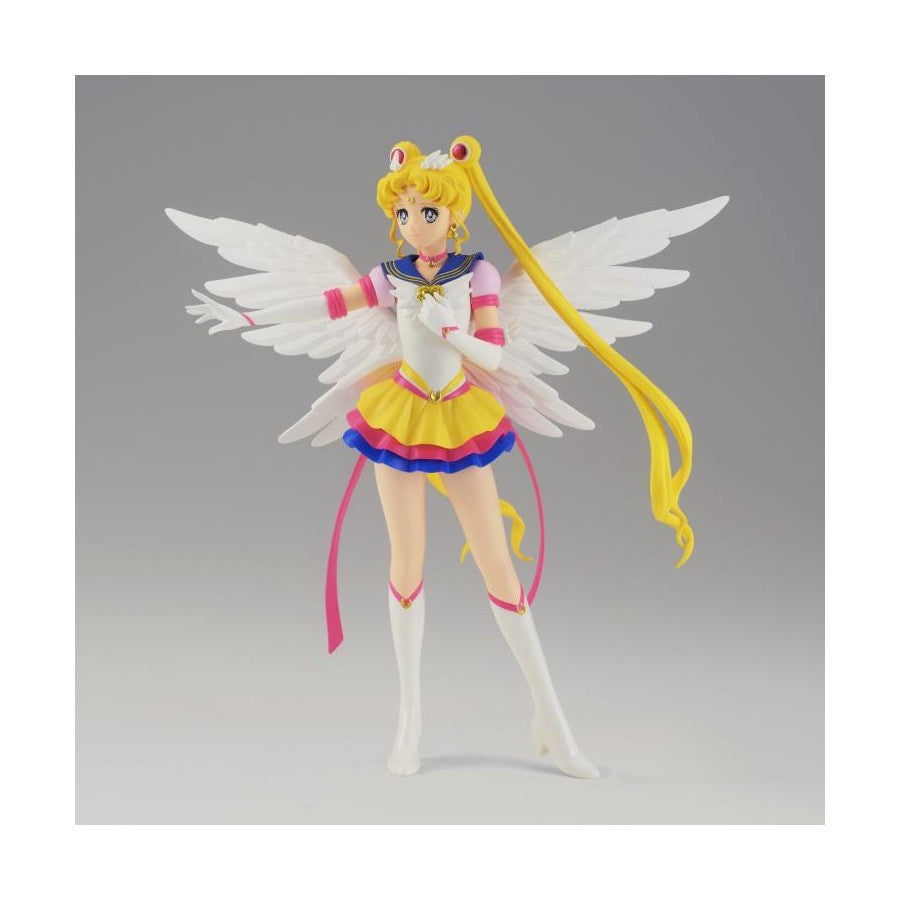 88290 - PRETTY GUARDIAN SAILOR MOON COSMOS THE MOVIE GLITTER & GLAMOURS - ETERNAL SAILOR MOON - STATUA 23CM