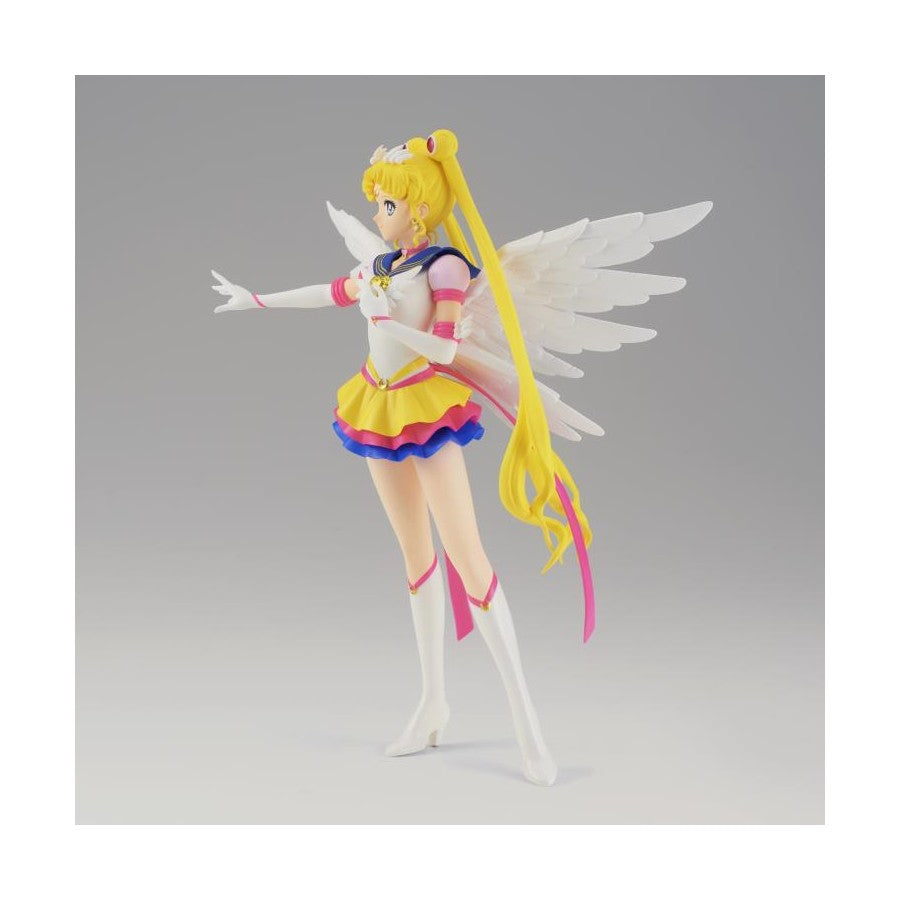 88290 - PRETTY GUARDIAN SAILOR MOON COSMOS THE MOVIE GLITTER & GLAMOURS - ETERNAL SAILOR MOON - STATUA 23CM