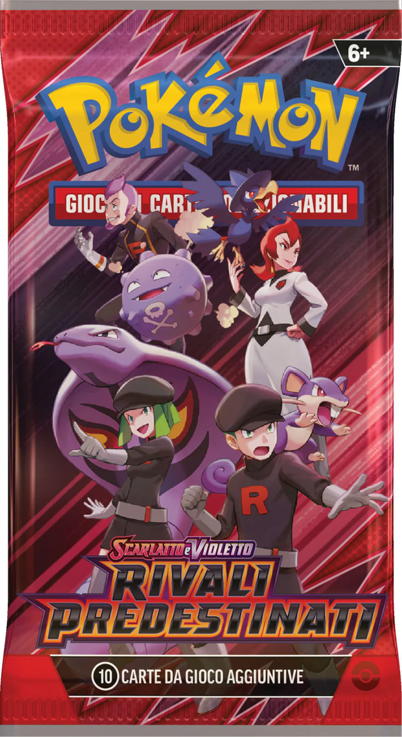 POKEMON - BUSTINA SINGOLA - SCARLATTO E VIOLETTO RIVALI PREDESTINATI