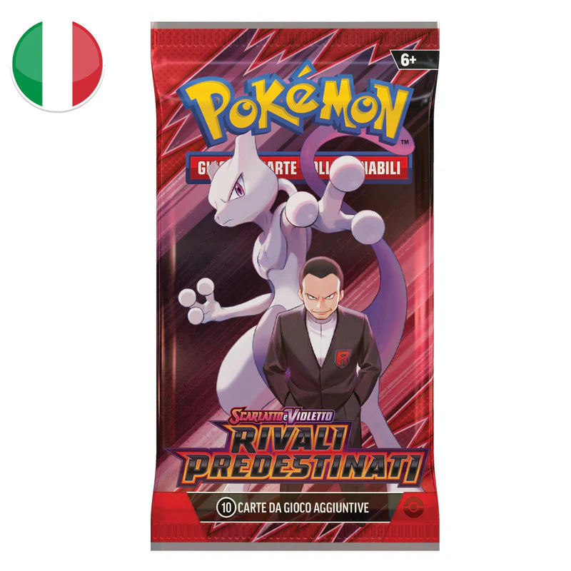 POKEMON - BUSTINA SINGOLA - SCARLATTO E VIOLETTO RIVALI PREDESTINATI